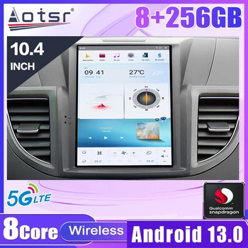 Android 13.0 Honda CRV 2012-2016 HI-car radio Player GPS Navigation Voice control PX6/G6 128GB 4GLET 8core