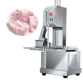 Leibkonna Automaatne Külmutatud Liha Luu Cutting Machine Väike Desktop Kaubanduslikele Luu Saagimine Masin Lõikamine Luud