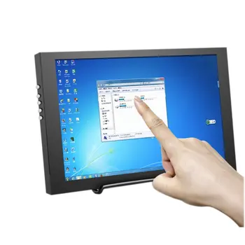 10.1 Tolline Vaarika Pi lndustrial Touch Ekraan Kaasaskantavate kõrglahutusega LCD Arvuti Jälgimise Ekraani Sisseehitatud Audio