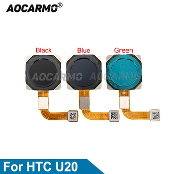 Aocarmo Touch ID Home Nuppu Fingerprint Sensor Flex Kaabel Varuosade Puhul HTC U20