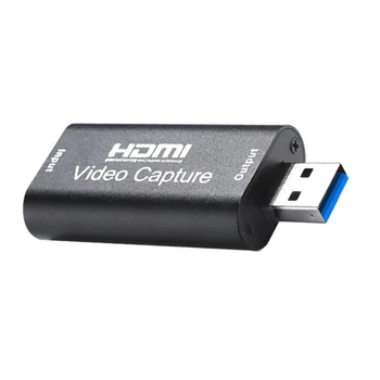 4K HDMI-Ühilduva Video Capture Card Streaming Juhatuse Pildista USB 3.0 1080P Kaardi Grabber Diktofon Kast PS4 Mängu DVD-Kaamera