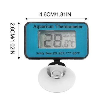 LED digitaalne näidik elektrooniline termomeeter Akvaarium troopiliste kalade tank vee termomeeter Temperatuuri mõõtmise vahemik: -50~+70℃