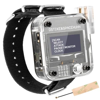 WiFi Deauther Vaata V3 ESP8266 Programmeeritav Arengu Pardal Kantavad Smartwatch OLED/Kontrolli/Testimise Tööriist PALJU