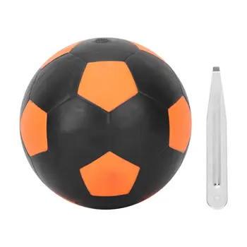Vibreeriv LED Kuma Soccer Ball - Täispuhutavad Kummist Jalgpalli Sisseehitatud Aku