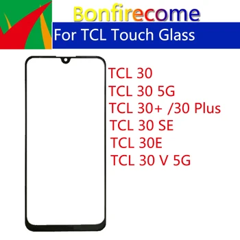 For TCL 30 30+ 30SE 30E 30V 5G Puutetundliku Ekraani Ees Välimine Klaas LCD Objektiiv OCA Liimi Asendamine