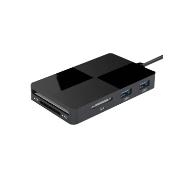 8-In-1 USB-C-Hub USB 3.0 Multi Card Reader CF/SD/TF/XD/MS Mälukaardi Adapter, Mikro-SD-Micro-SDHC SDXC ARVUTI Sülearvuti