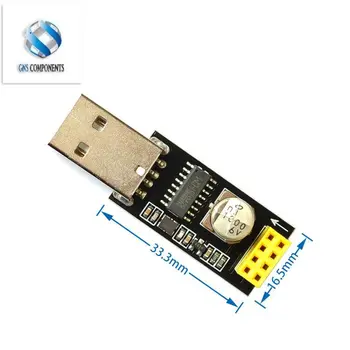 ESP01 Programmeerija Adapter UART GPIO0 ESP-01 Adaptaterr ESP8266 CH340G USB ESP8266 Serial Traadita Wifi Developent Juhatuse Moodul