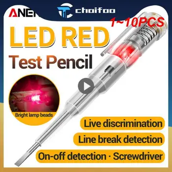 1~10TK Intelligentne Pinge Tester Pen 24/70-250V Induktsiooni Võimsus Detektori Pen Elektriline Kruvikeeraja-Indikaator Circuit Tester