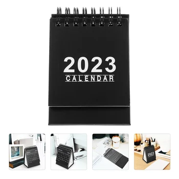 Alalise Kalender 2023 Flip Office Decor Desktop Väike Kontor, Väike Molbert Seista Igakuine Tegevuskava