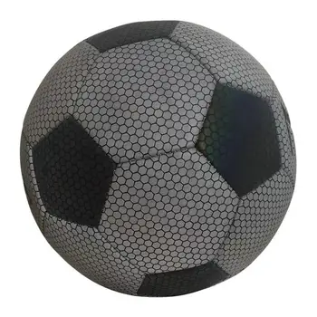 Väljas Peegeldav Soccer Ball Park Jalgpall Mänguasi Lastele Koolitus Seadmed Helendav Soccer Ball Hõõguv Jalgpalli Peegeldav