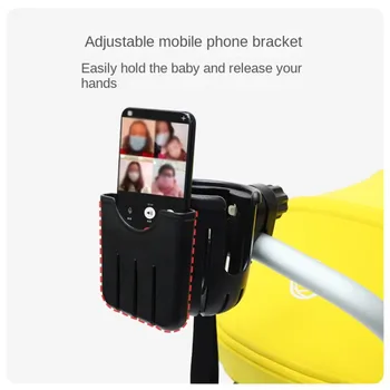 Baby jalutuskäru topsihoidja universaalne topsihoidja mobiilne telefon multifunktsionaalne pesa