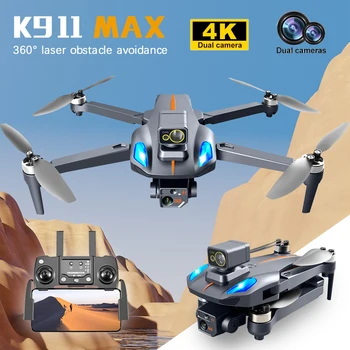 K911 MAX Undamine GPS Harjadeta 4K HD mehitamata õhusõiduk Koos 360° Laser Takistuse Vältimine Pika Lennu Ajal ja Õhust Fotograafia Võimed Mänguasi