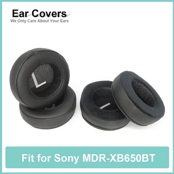 Kõrvapadjakesed Sony MDR-XB650BT Kõrvaklappide Earcushions Valgu Veluur Padjad Mälu Vaht Kõrva Padjad