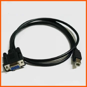 - USB (B port RS232 serial port cable USB-printimine-pordi DB9 female pin andmeülekande kaabel