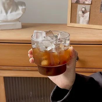 1TK kuumuskindlast Klaasist Tass Kohvi Kõrge Borosilicate Latte Klaas Kõrgem Vee Tassi Jaapani Piima-Mahla Tass Viski Klaas