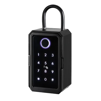 Smart Key Lock Kasti Wifi Fechadura Eletronica Veekindel Wall Mount Sõrmejälje Ukse Lukk Turvalisuse Lockbox