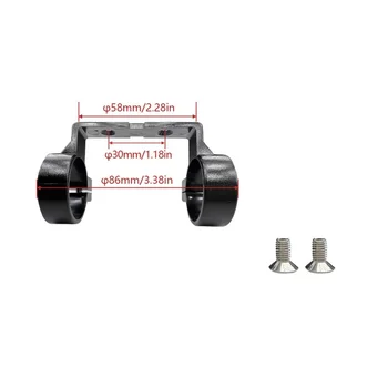 E-Bike Ekraan Omanik Plastikust Praktiline Vahend Universaalne Elektriline Jalgratas KT-LCD3 Must Sulg Ekraan Mount