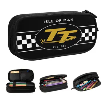 Isle Of Man Tt Racing Mootorratta Pliiats puhul, Poiss, Tüdruk, Suur Võimsus Pen Kott, Karp Kooli Tarvikud