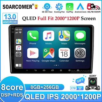 Android 13 LHD Auto Raadio Mitsubishi Outlander 1 2002-2008 Multimeedia Video Mängija, Navigatsiooni GPS Carplay Auto 4G DSP Stereo