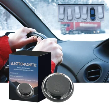 1 TK Elektromagnetilise Lume Eemaldamise Seade Auto Jäätõrje Vahend Auto Lume Eemaldamine Molekuli Häireid Tõhus Jäite