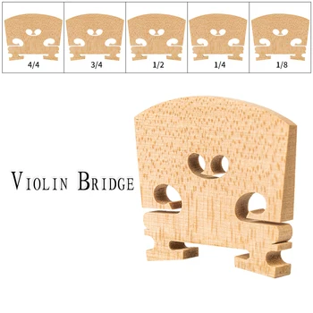 1TK Viiul Silla Maple Wood Bridge prantsuse Stiilis Viiul sild 4/4 3/4 1/2 1/4 1/8 Suurus Viiul Osade Asendamine