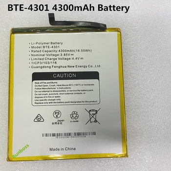 Algne Kvaliteet 4300mAh BTE-4301 Aku Orbic Jaapan Li-Polymer Batteria