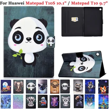 Näiteks Huawei MatePad T10 Juhul 9.7 AGR-L09/AGR-W09 Seista Tableti puhul Huawei MatePad T10S AGS3-W09 AGS3-L09 10.1 Loomade Lapsed Pliiats
