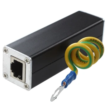 RJ45 Pistik Ethernet Võrgu Surge Protector Thunder Arrester 100MHz