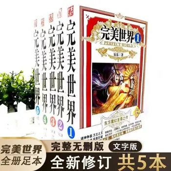 Perfect World Romaan Complete Edition Full Komplekt 5 mahud Salapärane Ilukirjandus Lihtsustatud Hiina Raamatuid