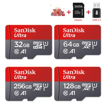 Mälukaart 512 GB 256GB 128GB 64GB 32GB 100MB/S Micro sd mälukaart UHS-1 flash kaardi Mälu Microsd SD + - kaardi lugeja-adapter
