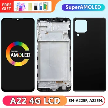 Super AMOLED ekraaniga Samsung Galaxy A22 4G A225 Lcd Ekraan