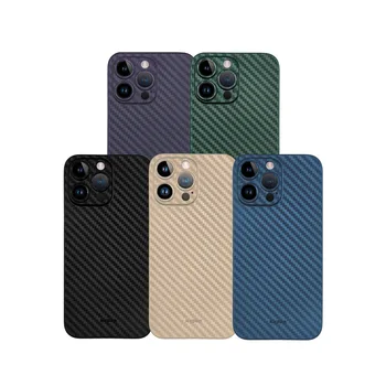 Air Carbon Fiber Texture Case For iPhone 14 Pro Max Ultra-õhuke Anti-scratch Telefon iPhone tagakaas 13 12 Pro Max 14 pluss