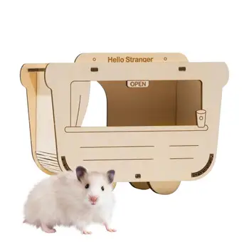 Puit Hamster Peidikusse Hamster Puhke-Puidust Peidikusse Värvi-Tasuta Onn Home Decor Tooteid Elutuba Uuringu Tuba Mäng Tuba