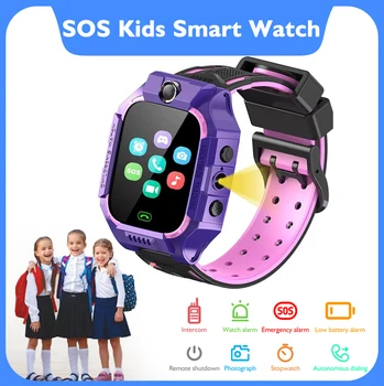 2G Lapsed SOS Kõne Smart Watch LBS Tracker Asukoht Sim-Kaardi Kid Vaadata Kaamera Voice Chat Veekindel Smartwatch Lastele Kingitused