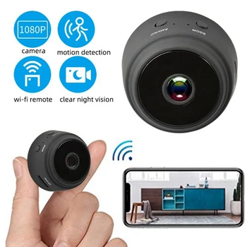 A9 Mini Kaamera HD 1080P Öise Nägemise Videokaamera Traadita Wifi IP Võrgu Kaamera 150° Kodu Turvalisuse Järelevalve Videokaamera