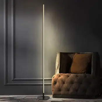 Põhjamaade Nurgas Põranda Lamp Minimalistlik LED Rod Põranda Lambid elutuba Söögituba, Magamistuba Diivan Seisab Hele sisevalgustus