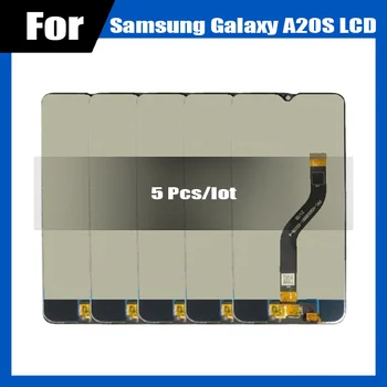 2/3/5/10 Töö/Palju Samsungi A20s A207 A207F LCD Ekraan Puutetundlik Digitizer Assamblee Nr / With Frame