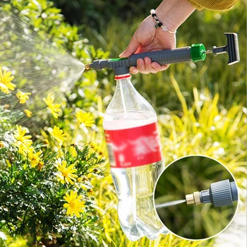 Kõrge Rõhu All Õhk Pump Käsitsi Pudel Aed Pihusti Vee Spray Pudelit Aiandus Reguleeritav Otsik Taimede Kastmiseks, Põllumajandus