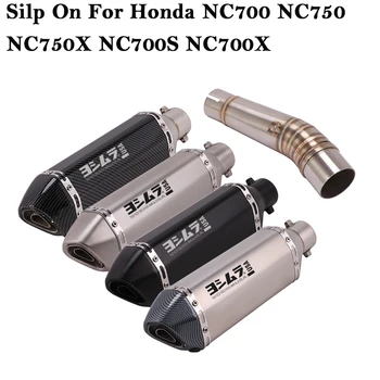 Slip-on Honda NC700 NC700X NC750 NC750X NC750S Mootorratta Heitgaaside Summuti Muudetud DB Killer Escape Moto Lähis-Link Toru