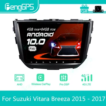 Näiteks Suzuki Vitara Breeza 2015 2016 2017 Android autoraadio Stereo Multimeedia Mängija 2 Din Autoradio GPS Navi PX6 Ühik Ekraan
