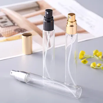 5ml, 10ml 15ml Kaasaskantav Mini Klaas Refilable Parfüümi Proovi Pudel Spray Pump Tühi Kosmeetika Konteiner Pihusti Pudel Reisi