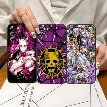 Killer Queen Yoshikage Kira Jojo Telefon Case For Samsung Galaxy S23 S21 S22 S20 S30 Ultra Fe S8 S9 S10 Lisa 20 10 Pro Plus Kate