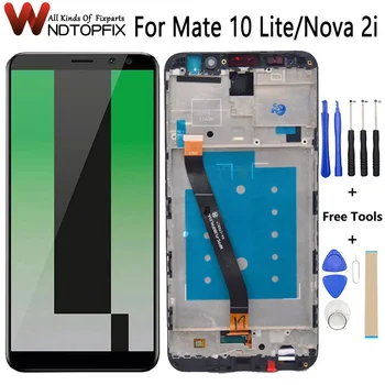 Näiteks Huawei Mate 10 Lite LCD Ekraan Puutetundlik Assamblee Mate10 Lite LCD Ekraan Nova 2i LCD RNE-L21 L22 L01 L11 L23 LCD Ekraan