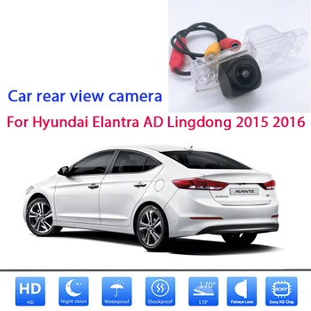 CCD HD Auto tahavaate Kaamera Reverse Parkimine Veekindel Öö Visioon kõrge kvaliteediga RCA Jaoks Hyundai Elantra REKLAAMI Lingdong 2015 2016