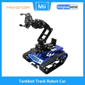 Hiwonder Tankbot Jälgida Robot Auto Koormatud robotkäsi jaoks STM32 Programmeerimine Auto