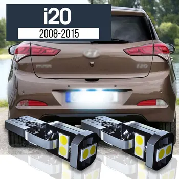 2tk LED-numbrimärk Valgus Lambi Canbus Tarvikud Hyundai i20 2008 2009 2010 2011 2012 2013 2014 2015