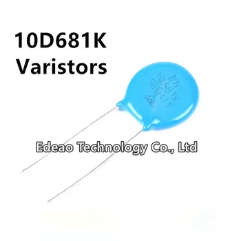 20pcs/palju Varistors 10D681K 10D-681K 681KD10 680V läbimõõt: 10mm