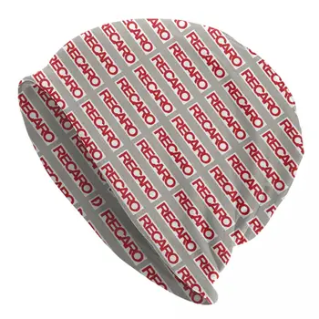 Recaros Logo Skullies Beanies Mütsid Unisex Talvel Soe Kudum Müts Naised Mehed Tänaval Täiskasvanud Kapoti Mütsid Väljas Suusa-Kork