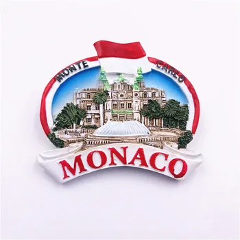 Monaco Külmkapp Magnet Turistidele Suveniiride Kodu Sisustus Külmik Kleebis