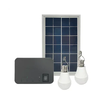 Telkimine Solar Panel Light 2 Pirn Set Solar Laadija Energiasäästu Päikese Valgus Väljas Sise-Laetav LED Light(A)